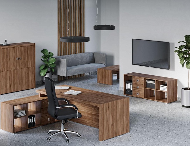 фото кабинет Солид Орех №5