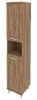 Офисный шкаф высокий узкий (правый)