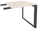 Брифинг-приставка к столу Onix на О-образном металлокаркасе