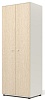 Гардероб с продольной штангой (каркас беж)