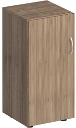 Офисный шкаф для документов низкий узкий закрытый