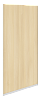 Дверь низкая для шкафа-купе ЛДСП