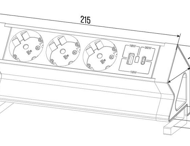 фото Блок розеток G4103Y №3