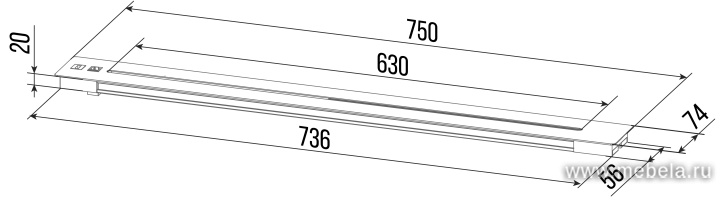 Комплект трек SPT-1AB-75