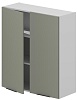 Шкаф кухонный навесной, полка 2 двери