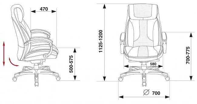 фото кресло T-9921 №5