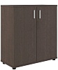 Офисный шкаф низкий закрытый