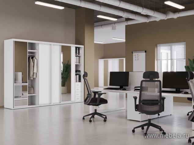 Шкафы-Купе Maris White