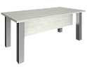 Стол для руководителя на металлокаркасе
