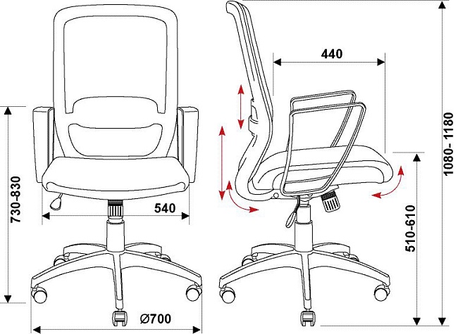 фото кресло CH-899/TW №5
