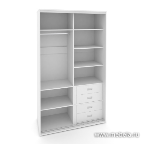 Шкафы-Купе Maris White