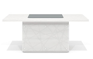 Стол руководителя с декор. траверсом