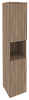 Офисный шкаф высокий узкий левый / правый
