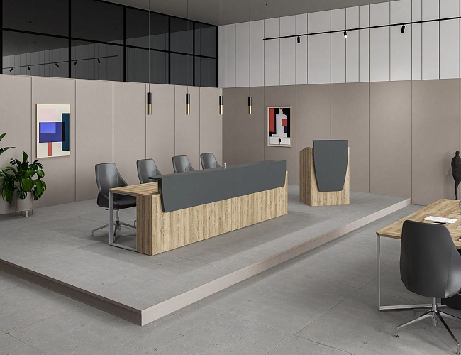 фото стойка ресепшн Speech №3