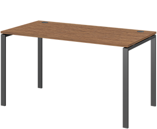 Стол письменный на П-образном металлокаркасе