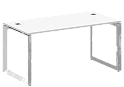 Стол руководителя на О-образном металлокаркасе