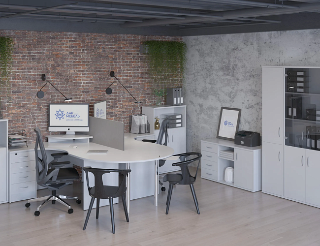 фото Офисная мебель Riva Grey №2