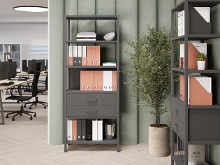 фото Cтеллажи Shelf Anthracite 