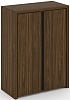 Офисный шкаф средний широкий (2 средних фасада ЛДСП)