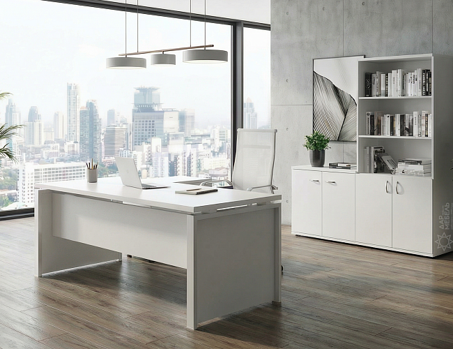 фото кабинет Steel Evo White №5