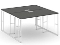 Рабочая станция на металлокаркасе двухсторонняя
