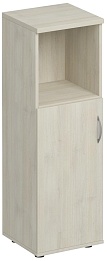 Офисный шкаф для документов средний узкий полузакрытый