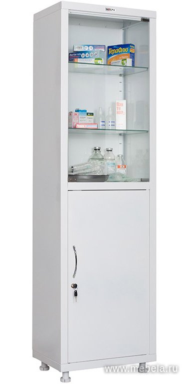 Шкаф медицинский HILFE МД 1 1657/SG Шкаф медицинский HILFE МД 1 1657/SG