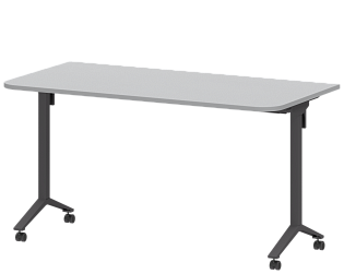 Стол мобильный складной радиусный (22мм)