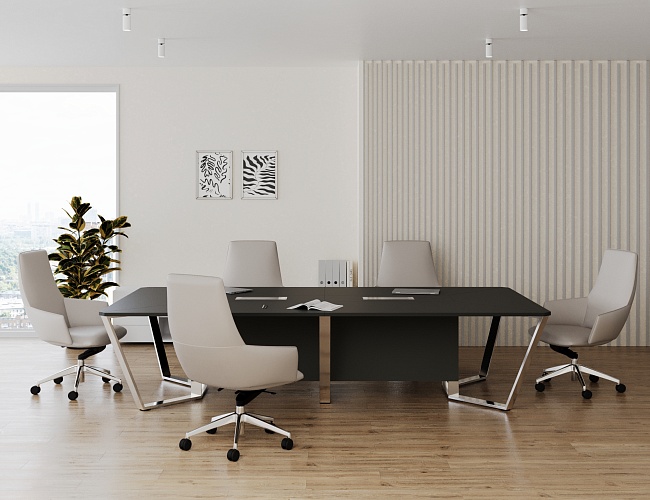 фото столы Steel Meet Chrome №5