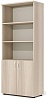 Офисный шкаф комбинированный открытый, высокий