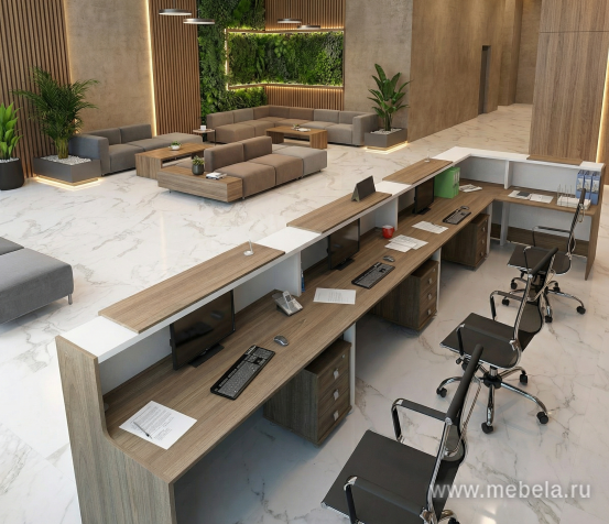 стойка ресепшн Стайл Вяз