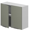 Шкаф кухонный навесной, полка 2 двери