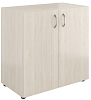 Офисный шкаф широкий низкий закрытый (без топа)