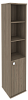Офисный шкаф высокий узкий полузакрытый(Л/Пр)