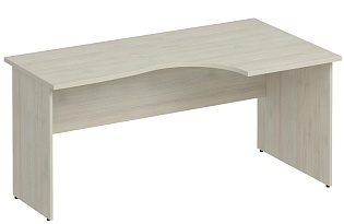 Стол эргономичный правый Комфорт, с анатомической столешницей под правую руку