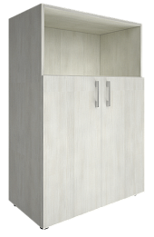 Офисный шкаф средний полузакрытый