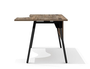 Стол эргономичный на металлокаркасе (правый)