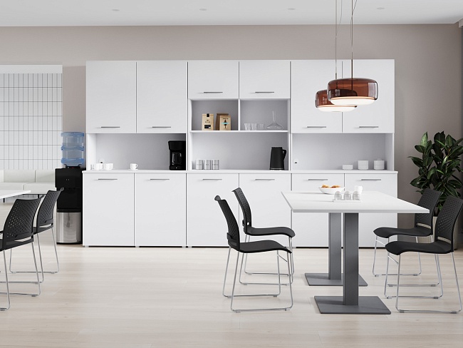 фото Офисная мини-кухня White Diamond №3