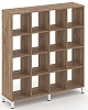 Каркас стеллажа 4 яруса (без вставок и задних стенок) Каркас стеллажа 4 яруса (без вставок и задних стенок)
