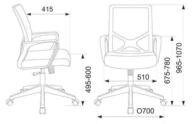 фото кресло MC-101/B №5