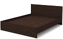 Кровать двуспальная (под матрас 160х200 см, основание ЛДСП)