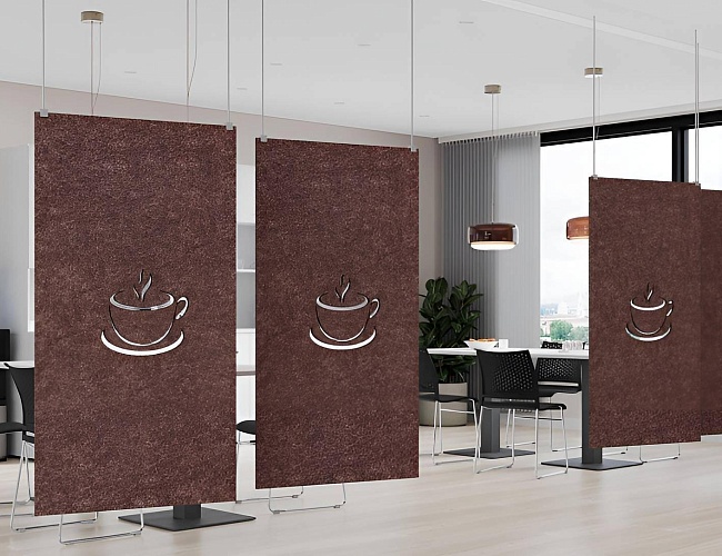 фото Подвесные перегородки №2