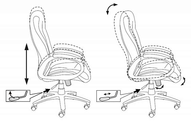 фото кресло T-9930SL №5