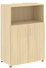 Офисный шкаф средний полузакрытый
