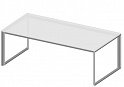 Стол прямой (стекло)
