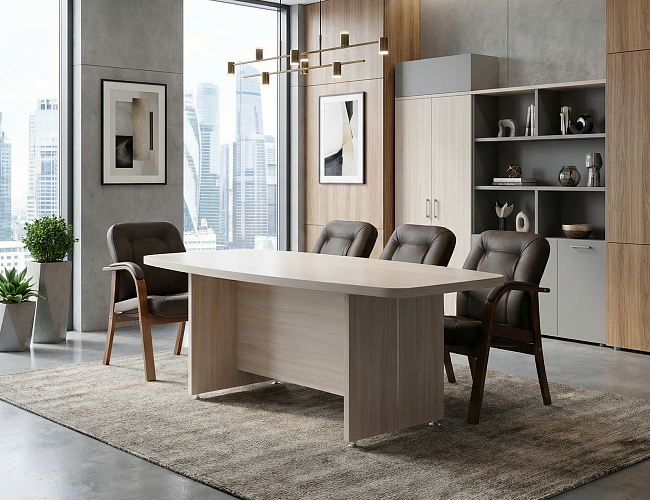 фото кабинет Belfast White №3