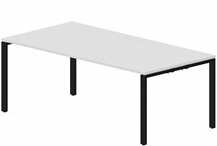 Стол письменный (меламиновый аутлет) на П-образном металлокаркасе Strike