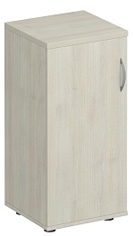 Офисный шкаф для документов низкий узкий закрытый