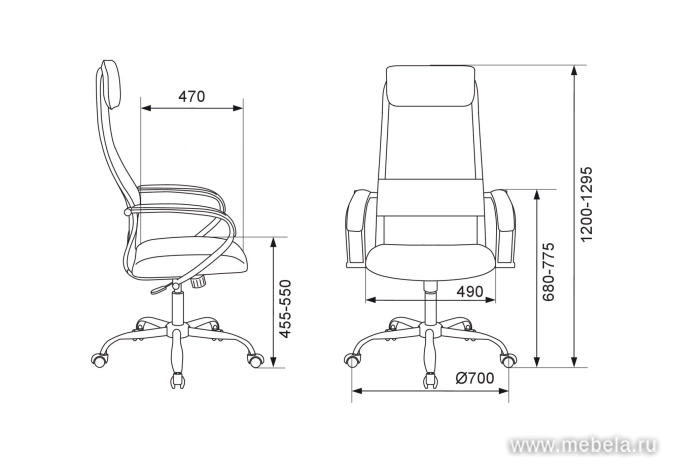 кресло CH-607BS