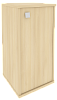 Офисный шкаф узкий низкий Л/Пр